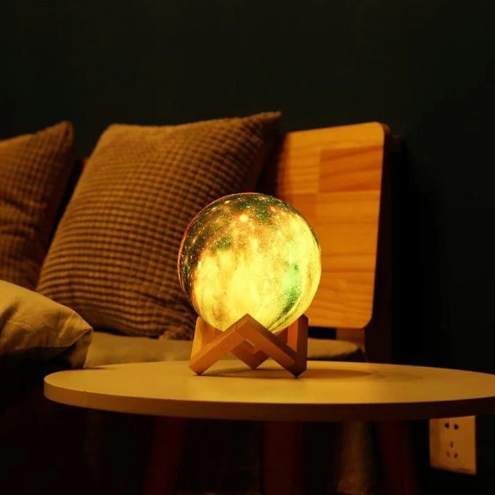Galaxy Moon Lamp - Image 3