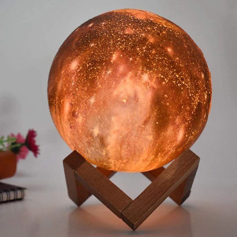 Galaxy Moon Lamp - Image 6