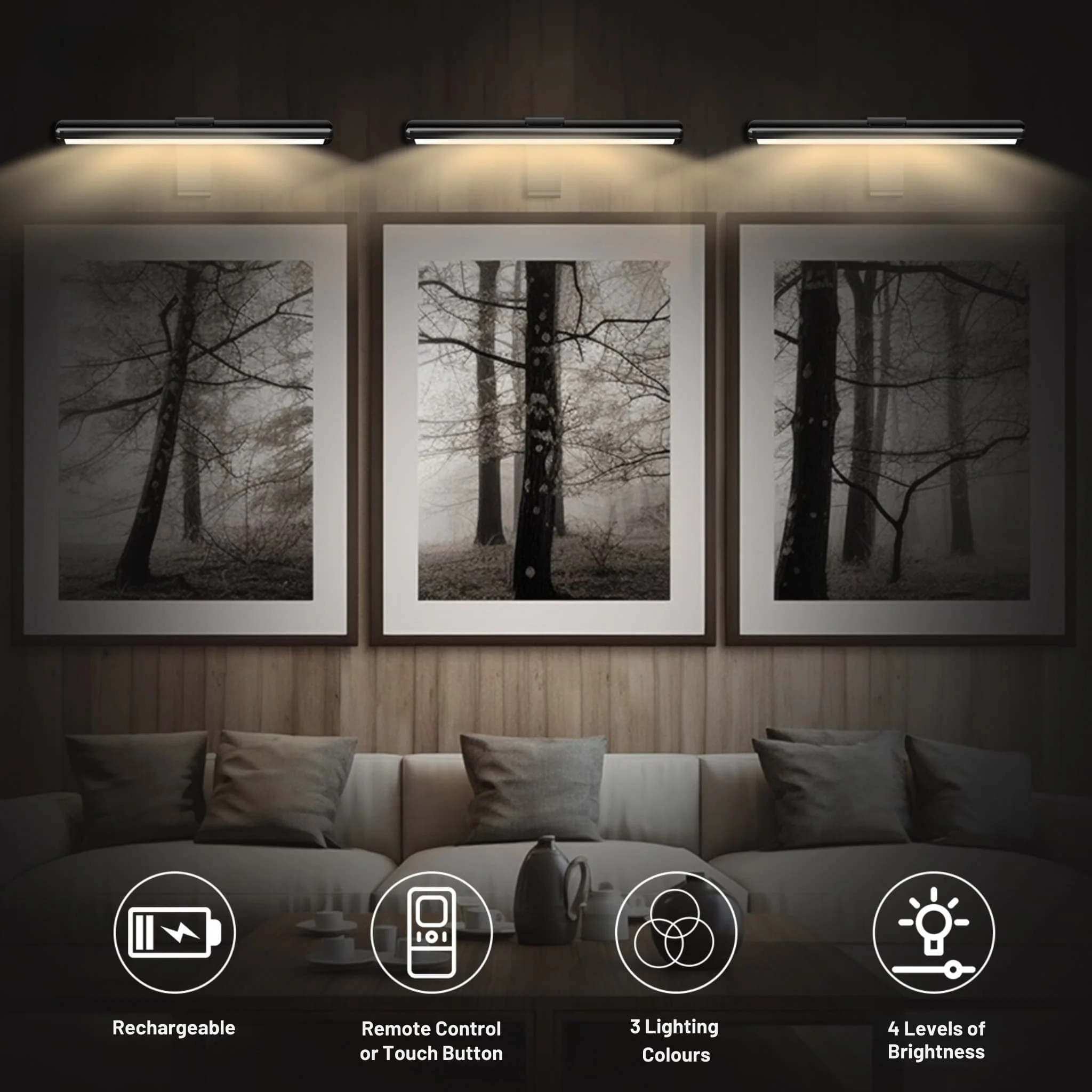 Wireless LED Rechargeable Picture Light - Image 9